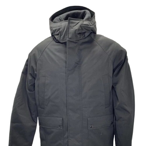 NEW MICHAEL KORS Mens Jacket Black Size M Melrose 2-In-1 Woven Parka Full Zip